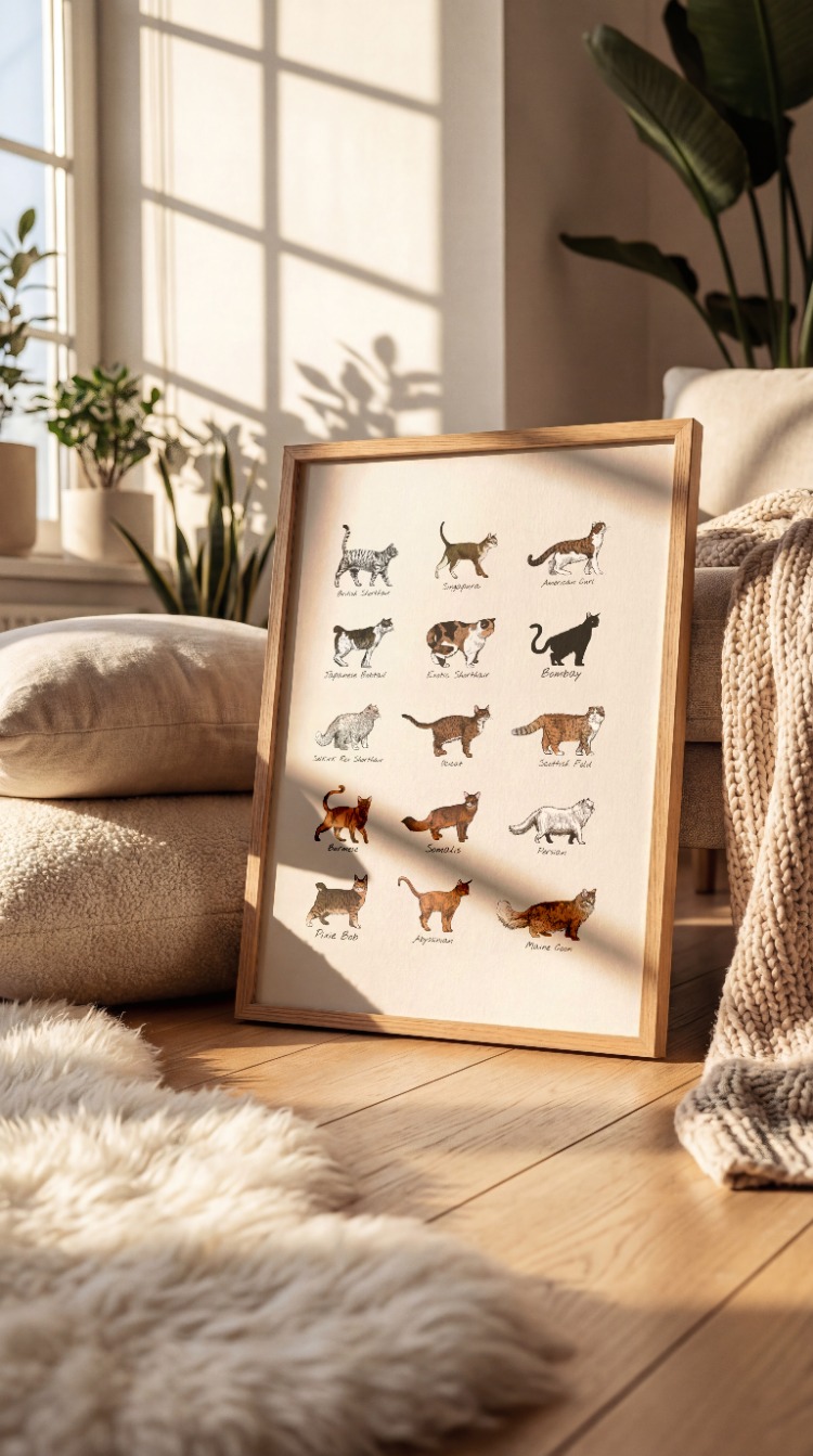 Kedi Türleri - Poster