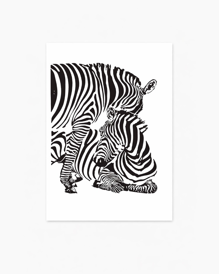 Zebra Poster
