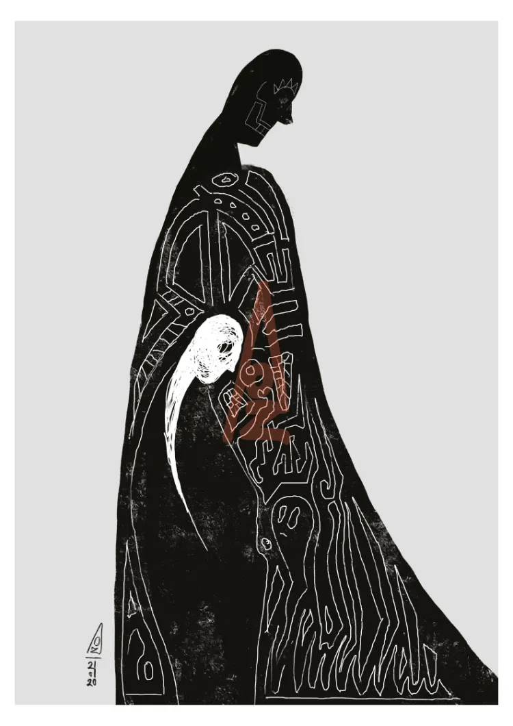 Surreal Art Print, Colorful Contemporary Wall Art, Signed Numbered Fine Art Print. Memento Collectio