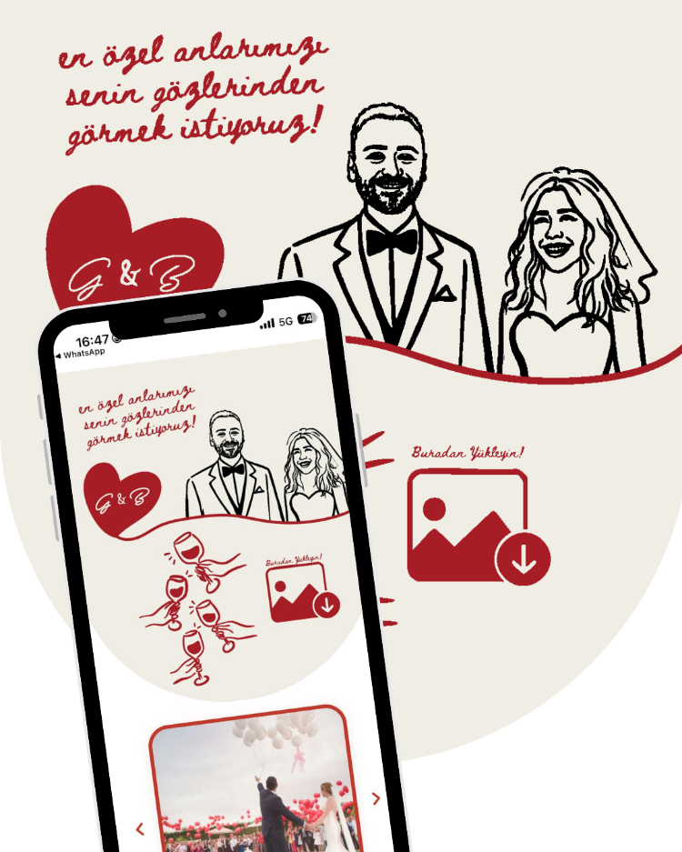 QR Masa Kartı - Kişiye Özel Tasarım -