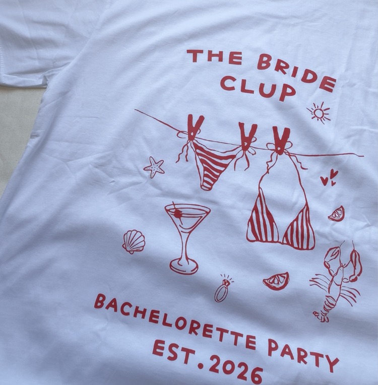 THE BRIDE CLUP T-shirt