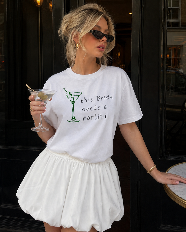 this Bride needs a martini T-shirt