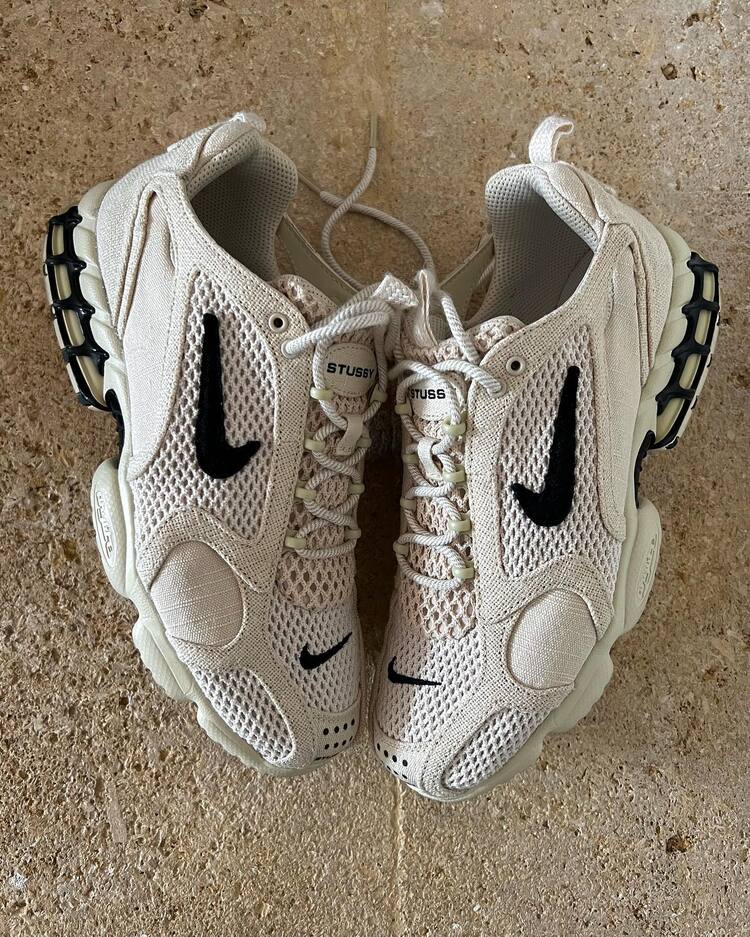 Nike Air Zoom Spiridon Cage 2 Stussy Fossil