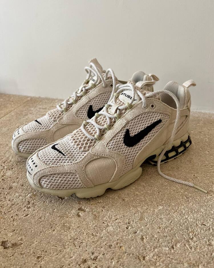 Nike Air Zoom Spiridon Cage 2 Stussy Fossil