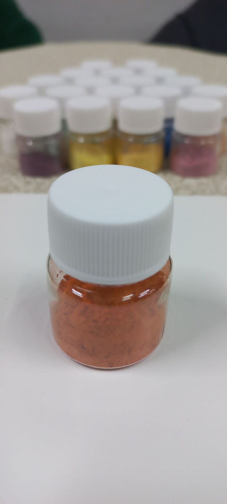 Profesyonel Porselen boyası, toz, 5g (Açık Turuncu)