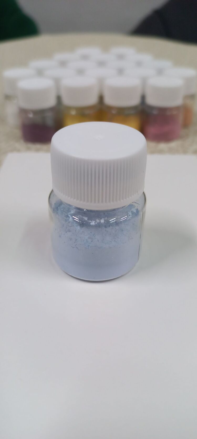 Profesyonel Porselen boyası, toz, 4g ( Bebek Mavi)