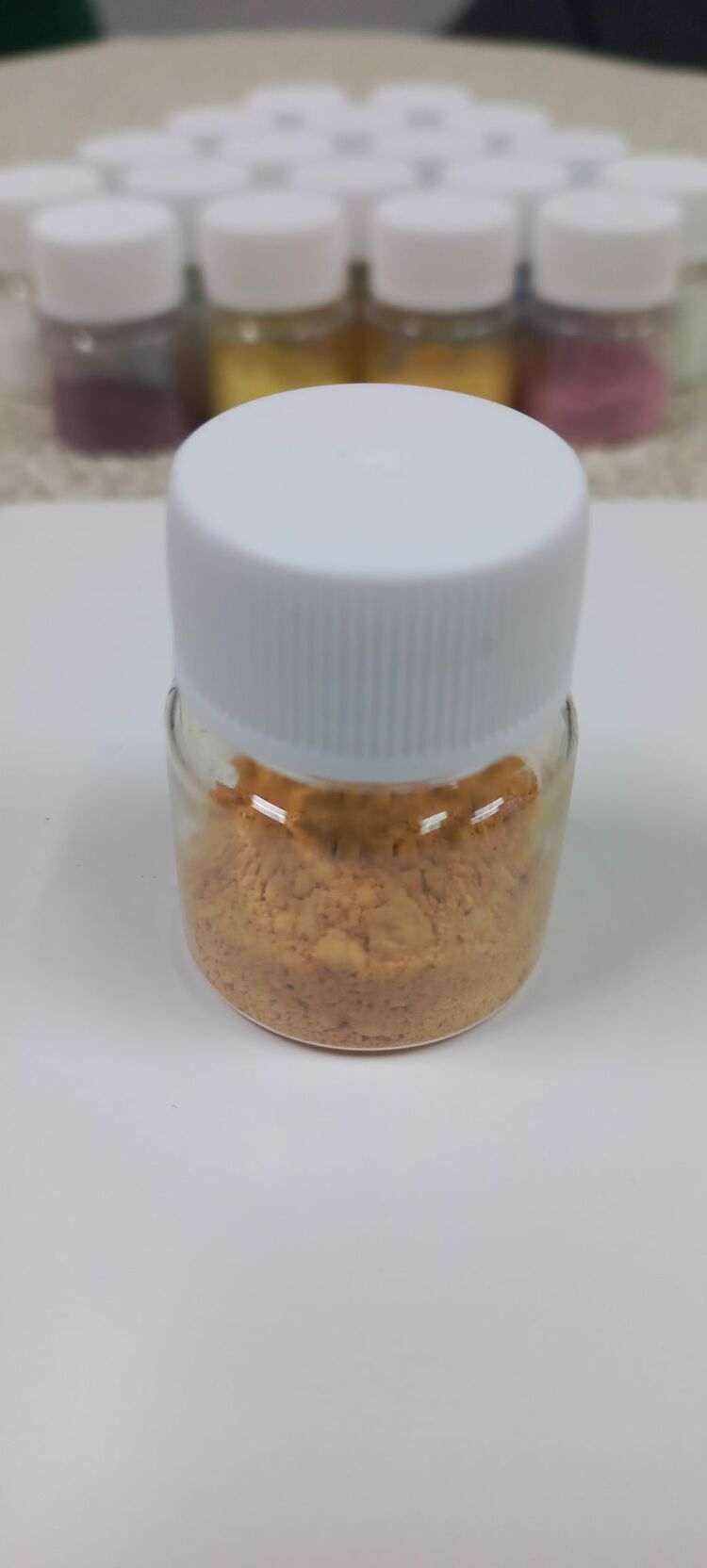 Profesyonel Porselen boyası, toz, 5g. (Sarı Ochre)