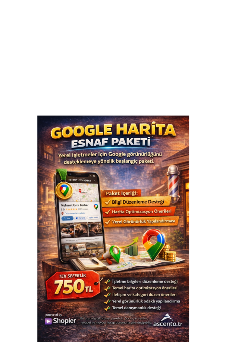 Google Harita Esnaf Paketi