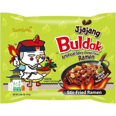 Buldak Ramen Siyah Fasulyeli (Yeşil)