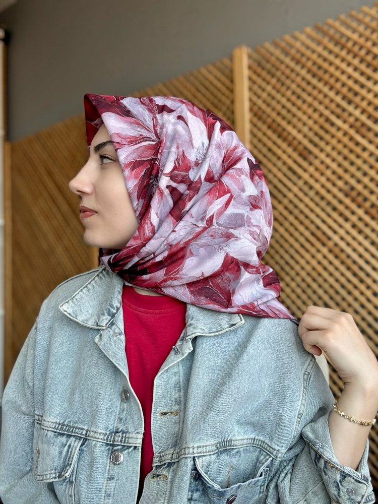 AURA DESEN ORGANİK EŞARP