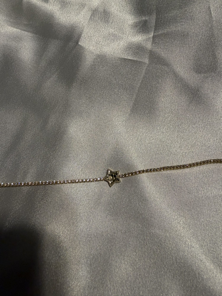 Gold Yıldız Figürlü Su Yolu Bileklik