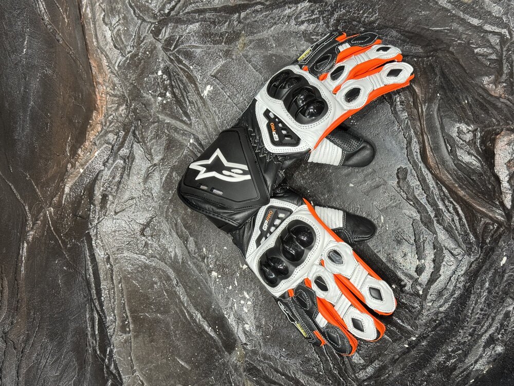 Alpinestars Uzun Bilekli Deri Eldiven