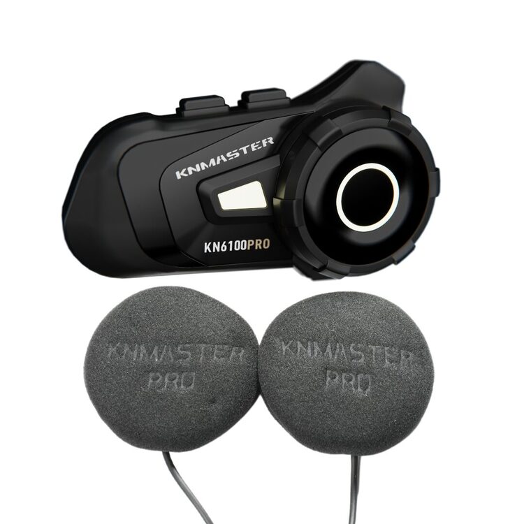 Knmaster KN6100 PRO Motosiklet Kask Interkom Bluetooth Intercom Kulaklik Seti