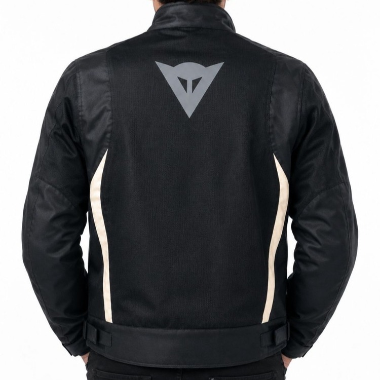 DAINESE HYDRA Yazlık Fileli Motosiklet Montu Siyah/Beyaz