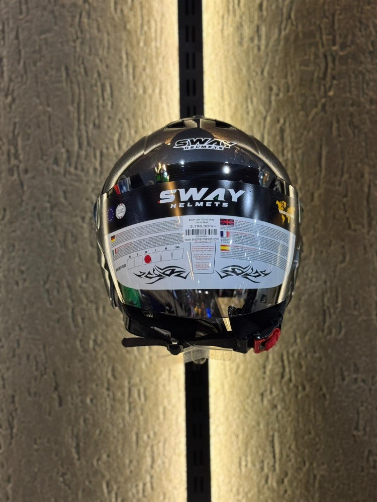 SWAY SW 715 HD Grey Yarım Kask