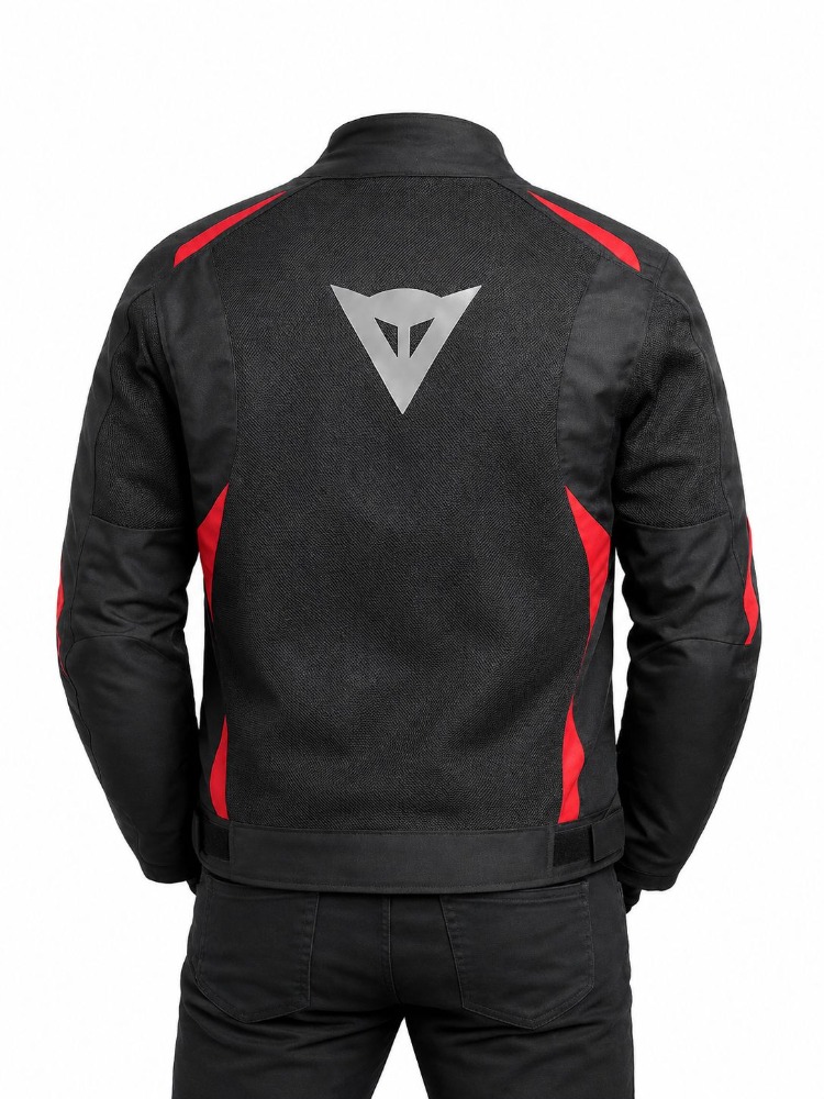 DAINESE HYDRA Yazlık Fileli Motosiklet Montu Siyah/Kırmızı