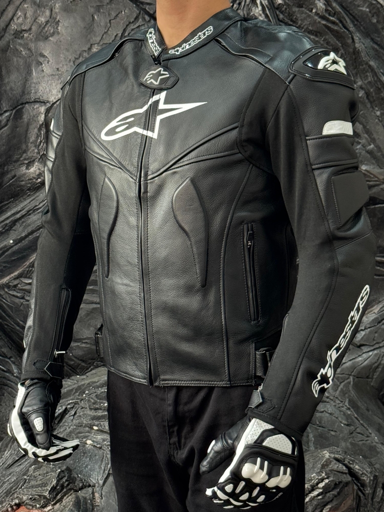 Alpinestars Hörgüçlü Deri Ceket