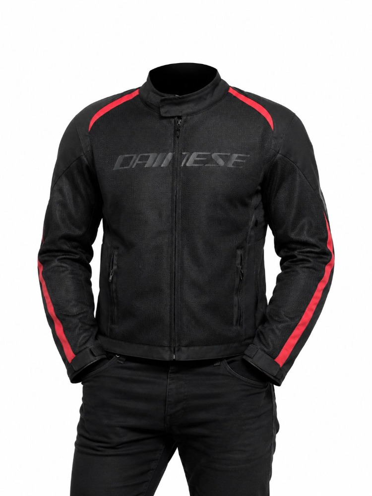 DAINESE HYDRA Yazlık Fileli Motosiklet Montu Siyah/Kırmızı