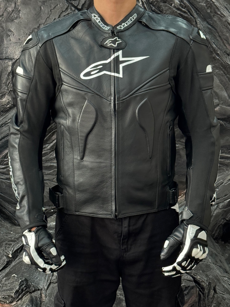 Alpinestars Hörgüçlü Deri Ceket