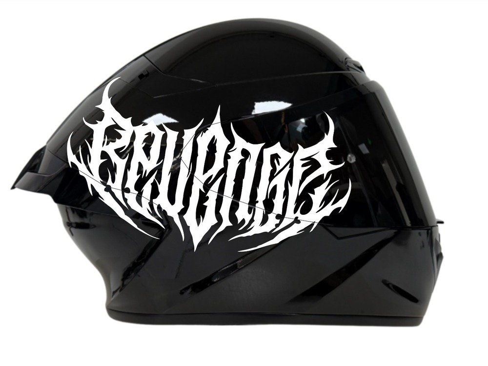 Motor Kask Sticker REVENGE