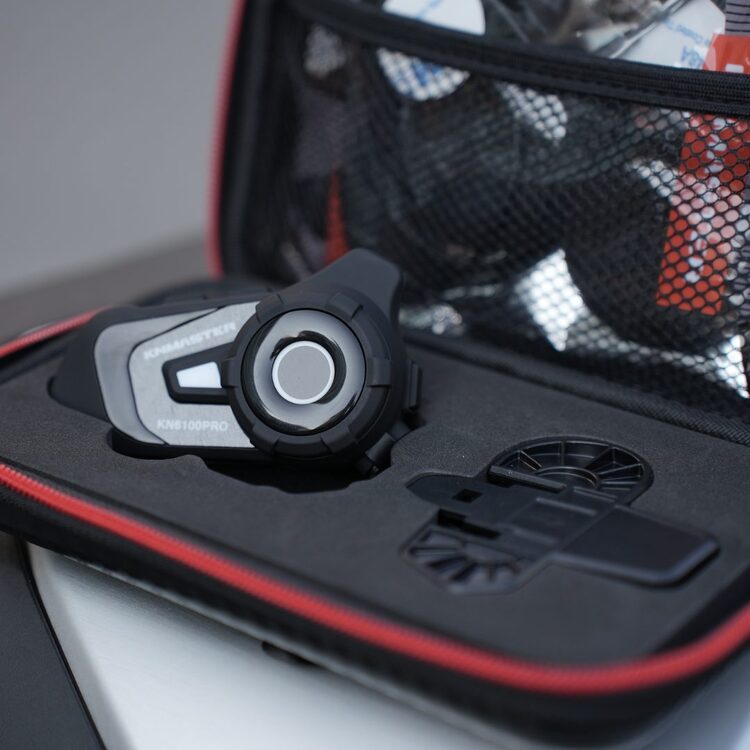 Knmaster KN6100 PRO Motosiklet Kask Interkom Bluetooth Intercom Kulaklik Seti