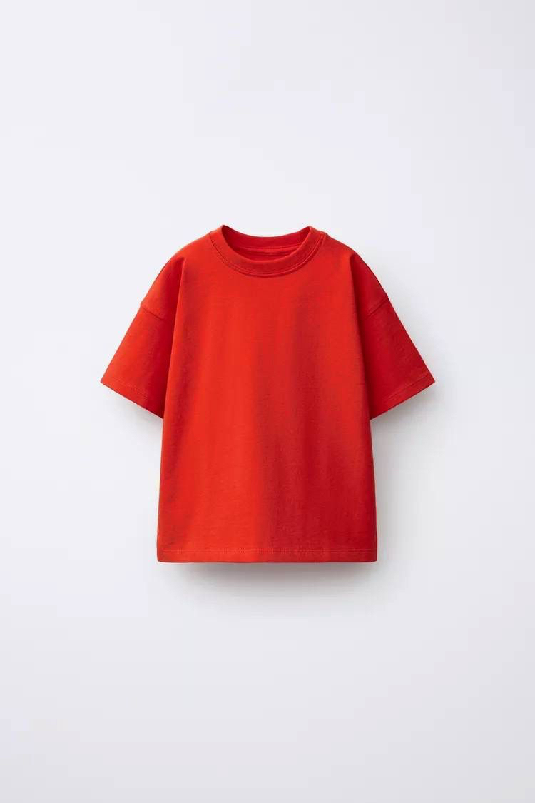 La’ciel Paris Kırmızı Oversize Tshirt