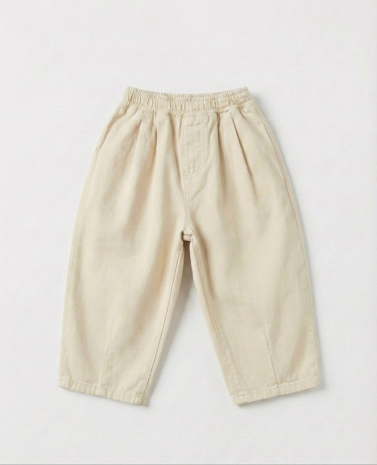 La’ciel Paris Bej Balloon Jeans