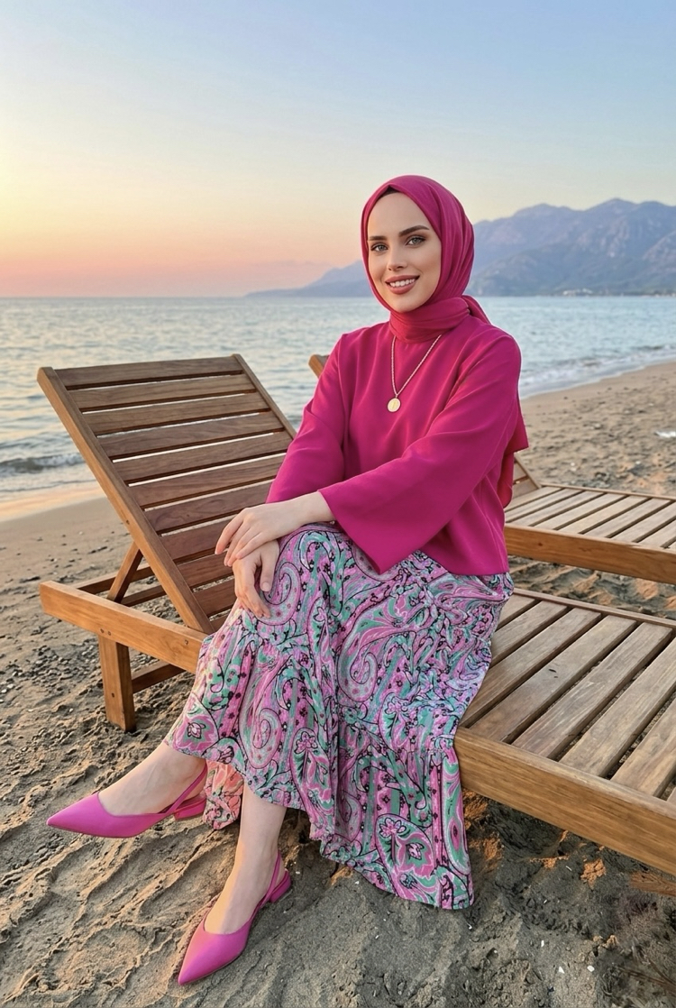 Manolya Etek & Bluz Takım 