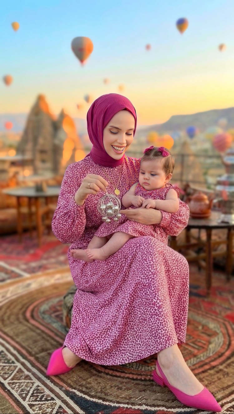 Çilek Anne & Kız Kombin