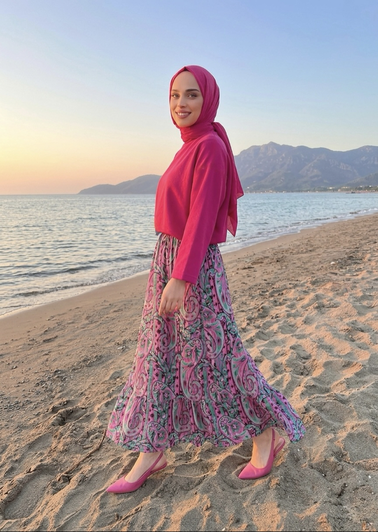 Manolya Etek & Bluz Takım 