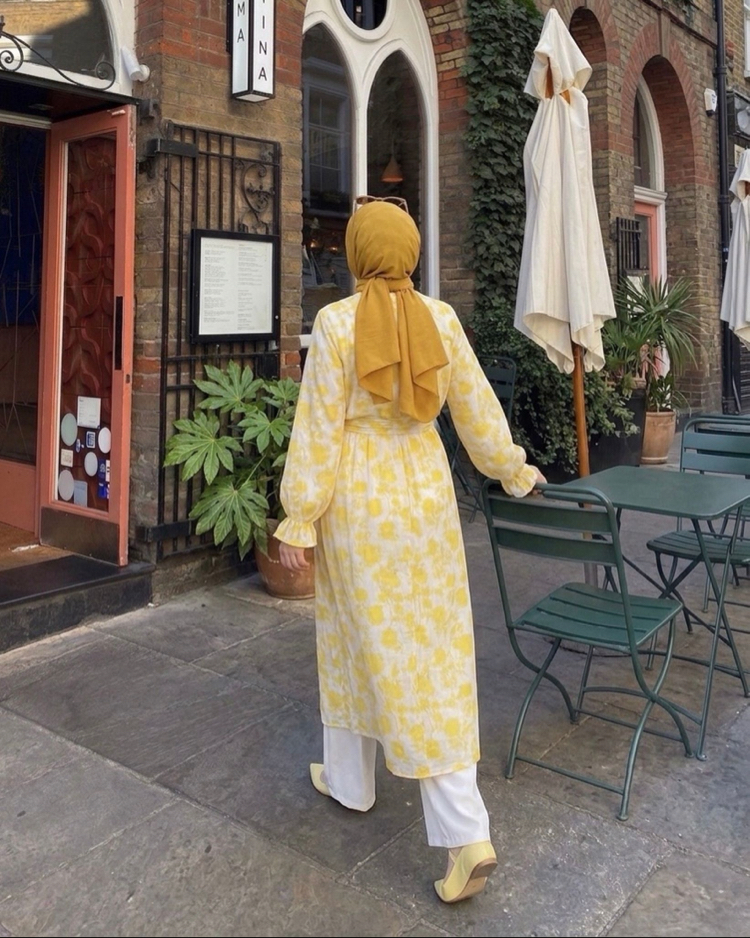 Limon Çiçeği Kimono