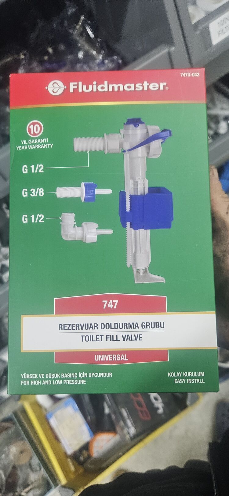 fluidmaster gömme rezeevuar flatör