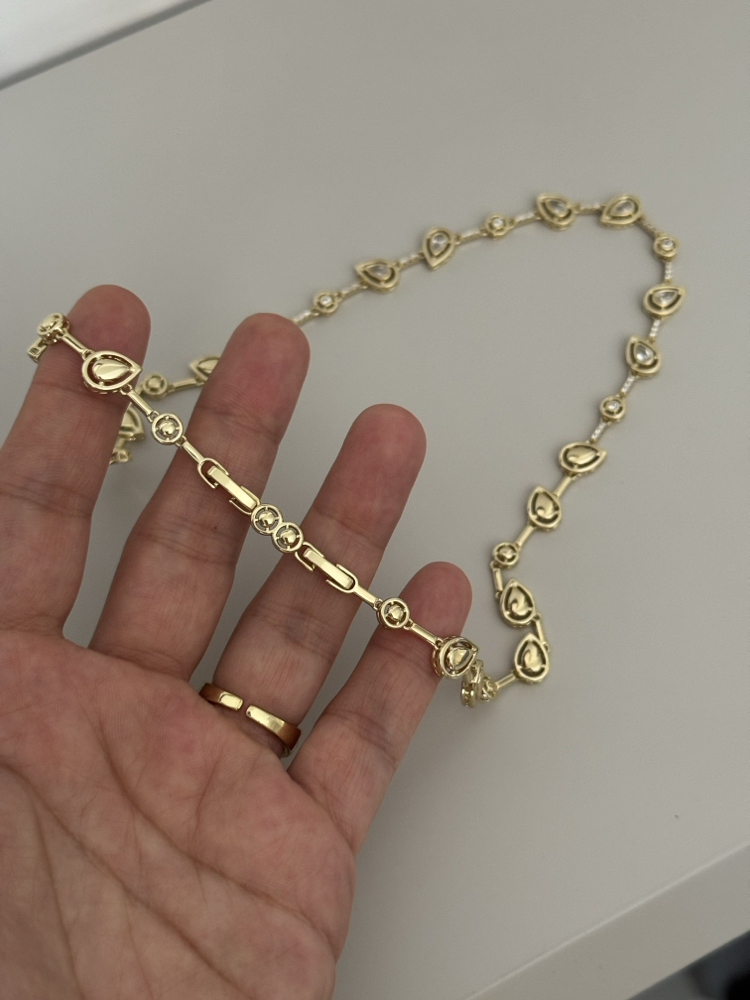 Xuping tasarım kolye ( 44+ 3 cm )