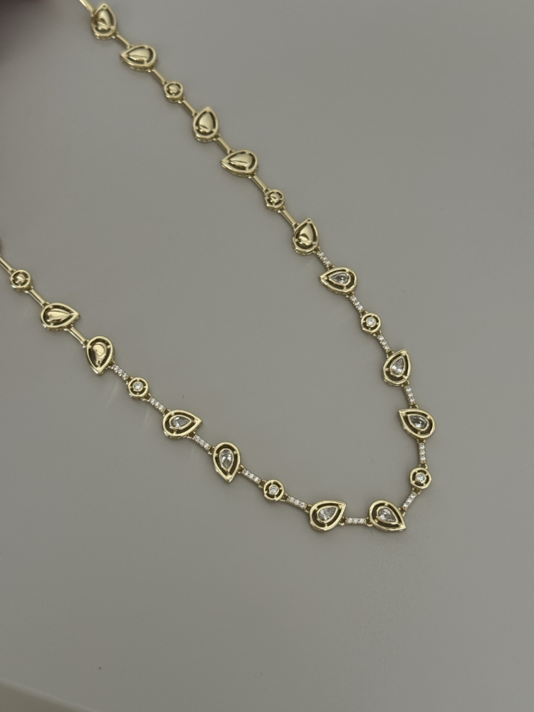 Xuping tasarım kolye ( 44+ 3 cm )