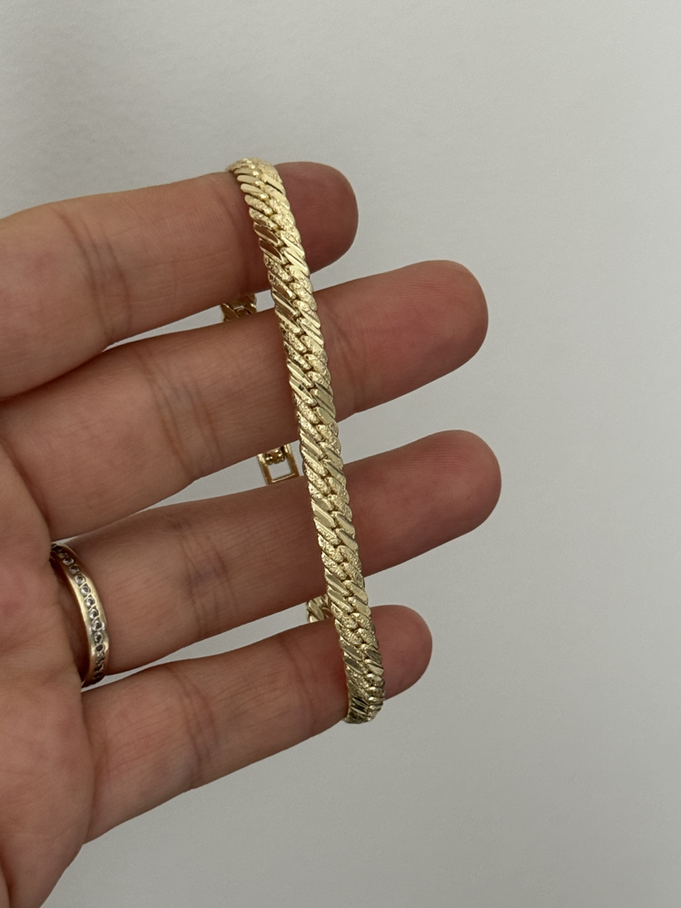 Özel seri  kumlu vintage ezme bileklik 