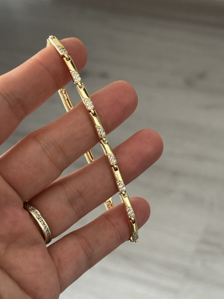 Özel seri taşlı plaka bileklik
