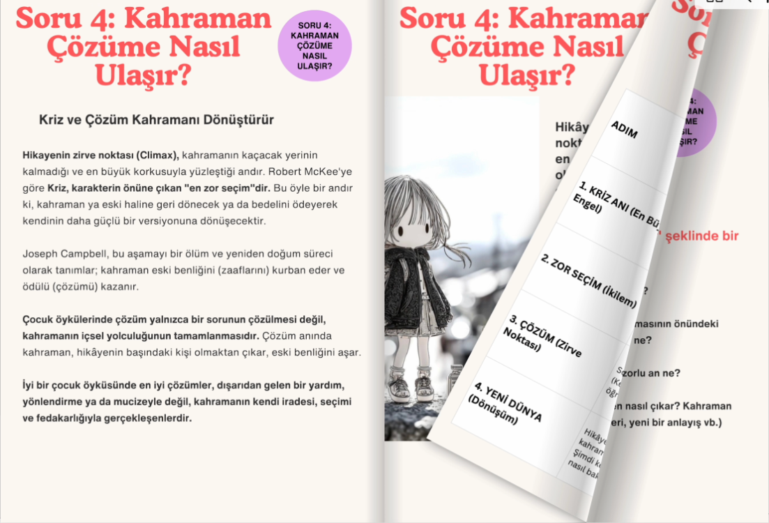 5 Anahtar Soruyla Çocuk Kitabını Yazmaya Başla | 90 Sayfa PDF Kitapçık 