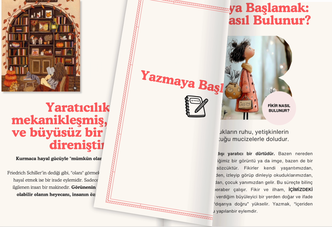 5 Anahtar Soruyla Çocuk Kitabını Yazmaya Başla | 90 Sayfa PDF Kitapçık 