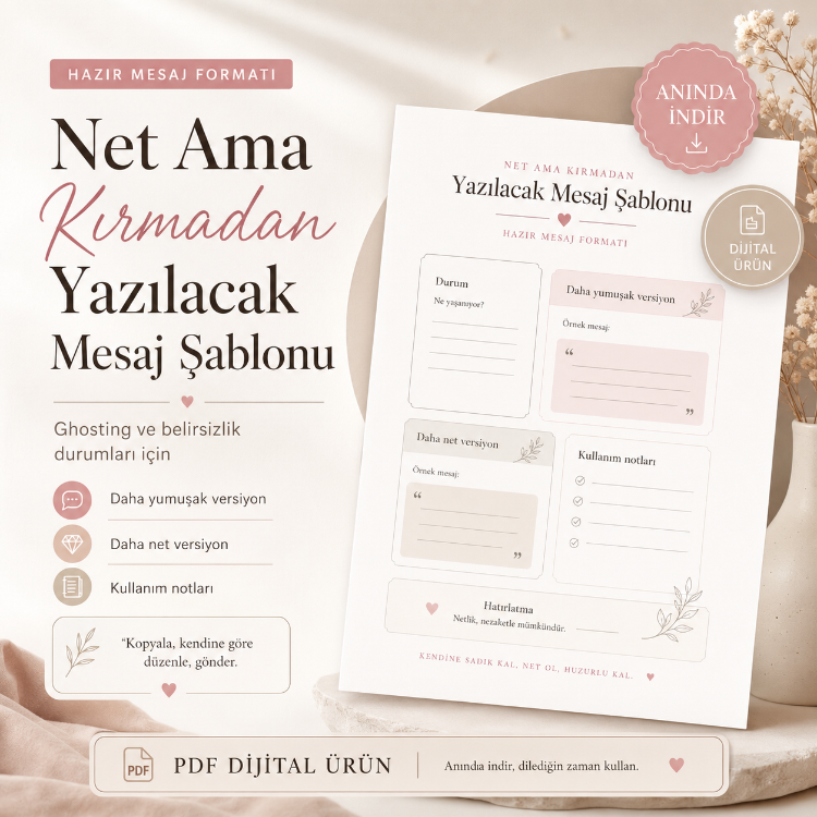 Ghostlayan Kişiye Mesaj ve Psikolojik Çerçevesi