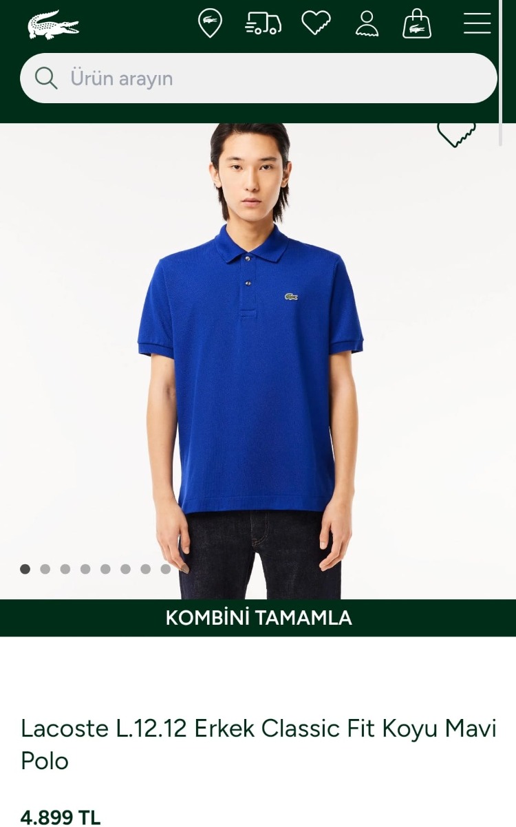Lcst L.12.12 Polo Yaka Tişört