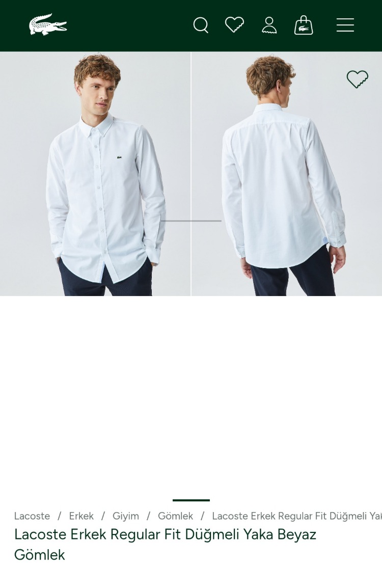 Lacoste Gömlek