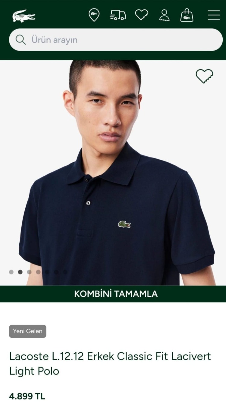 Lcst L.12.12 Polo Yaka Tişört