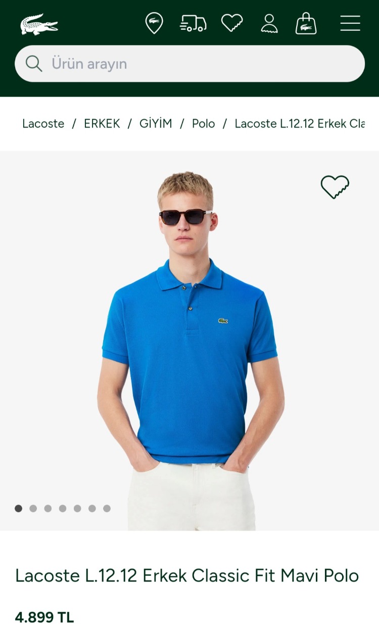 Lcst L.12.12 Polo Yaka Tişört