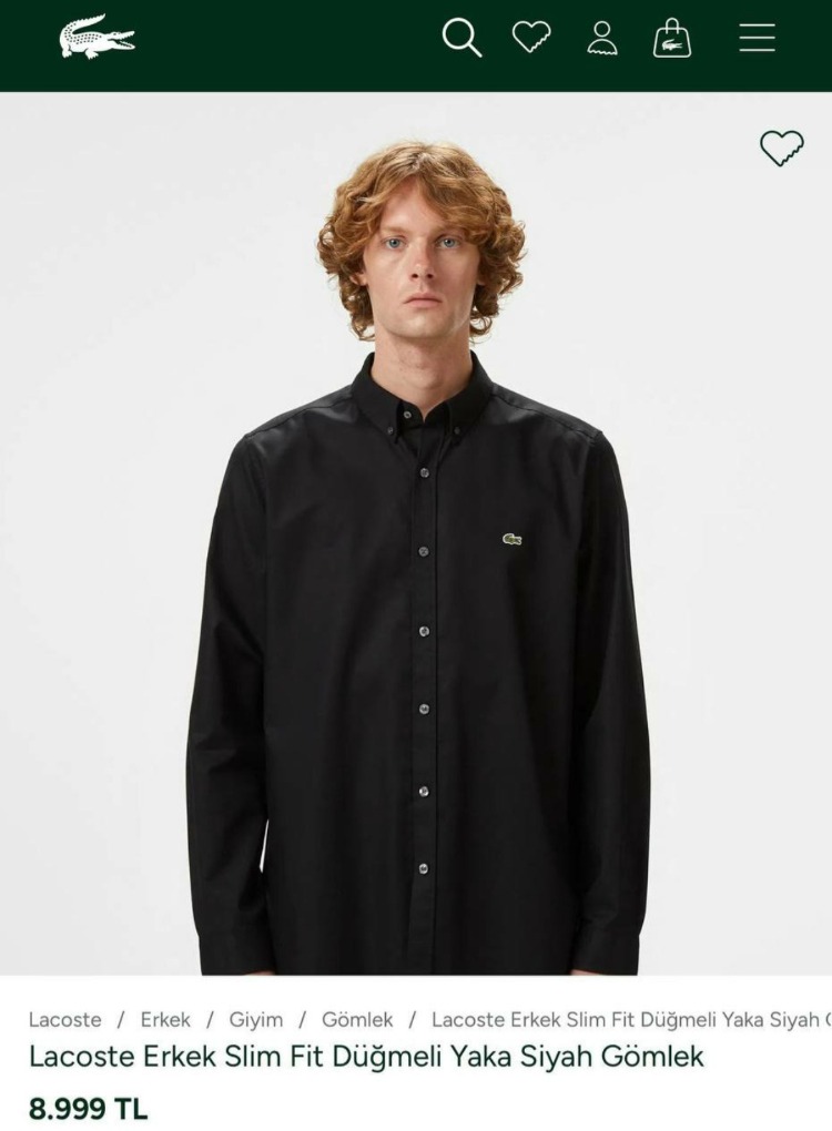 Lacoste Gömlek