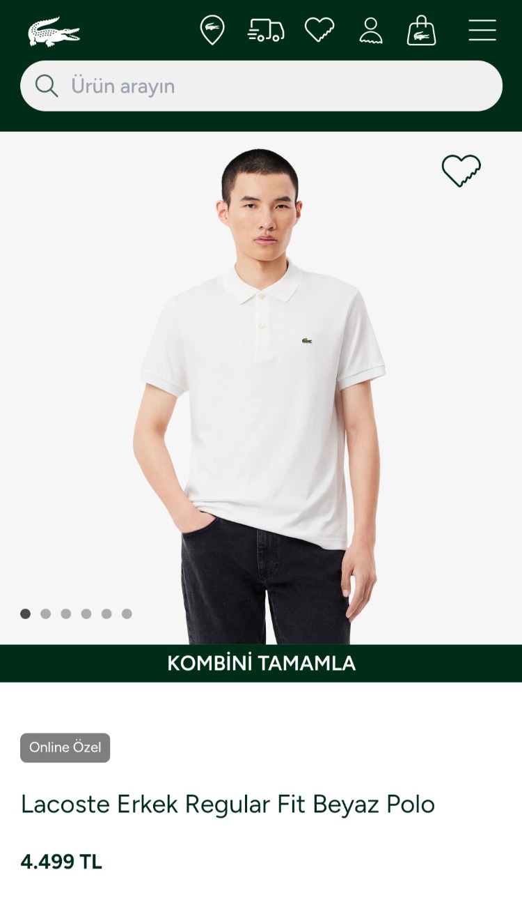 Lcst L.12.12 Polo Yaka Tişört
