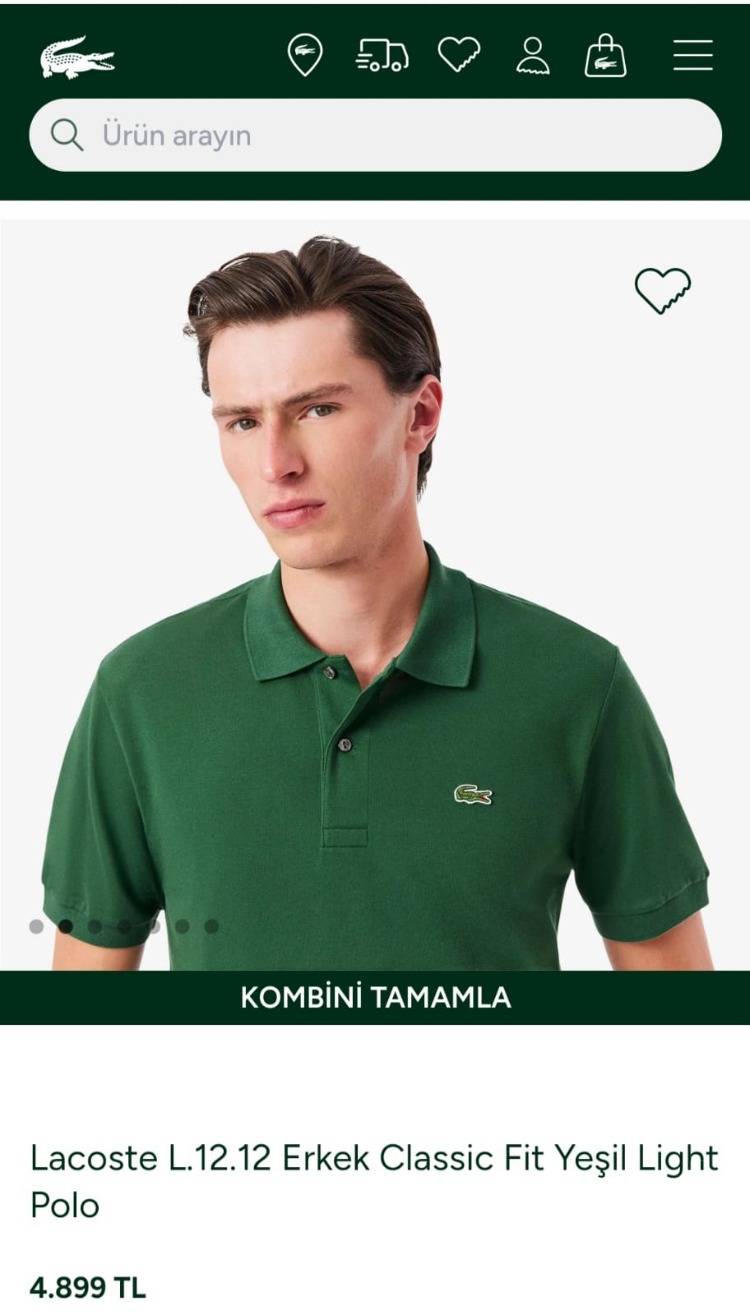 Lcst L.12.12 Polo Yaka Tişört