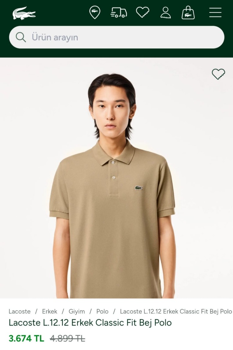 Lcst L.12.12 Polo Yaka Tişört