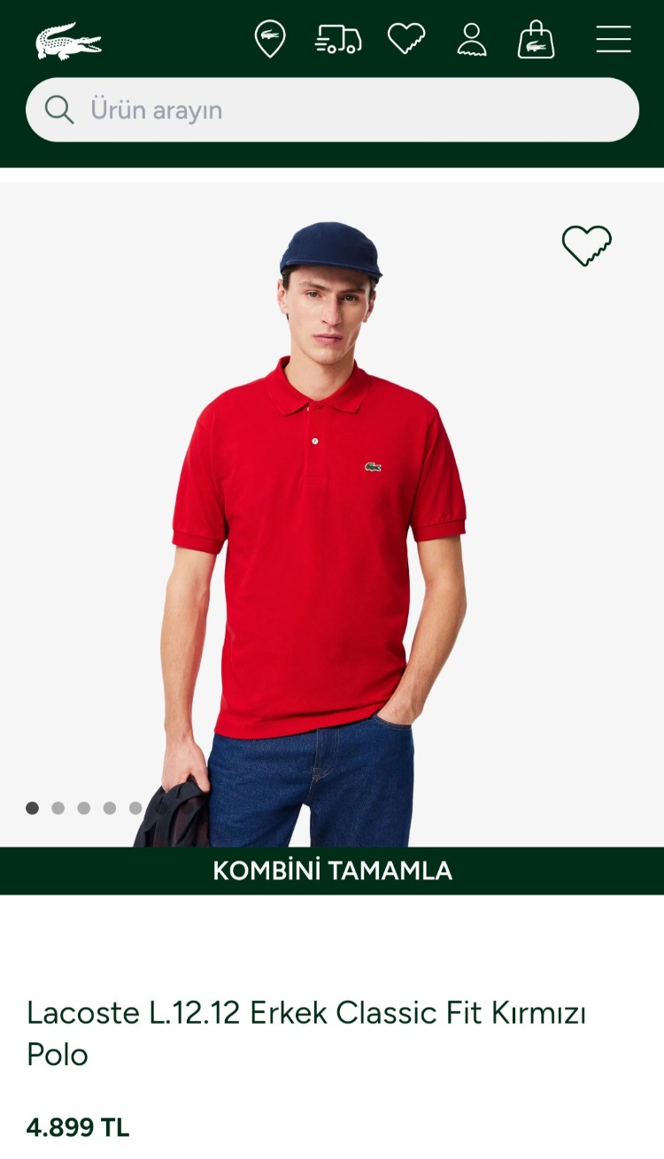 Lcst L.12.12 Polo Yaka Tişört