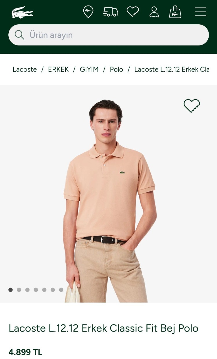 Lcst L.12.12 Polo Yaka Tişört