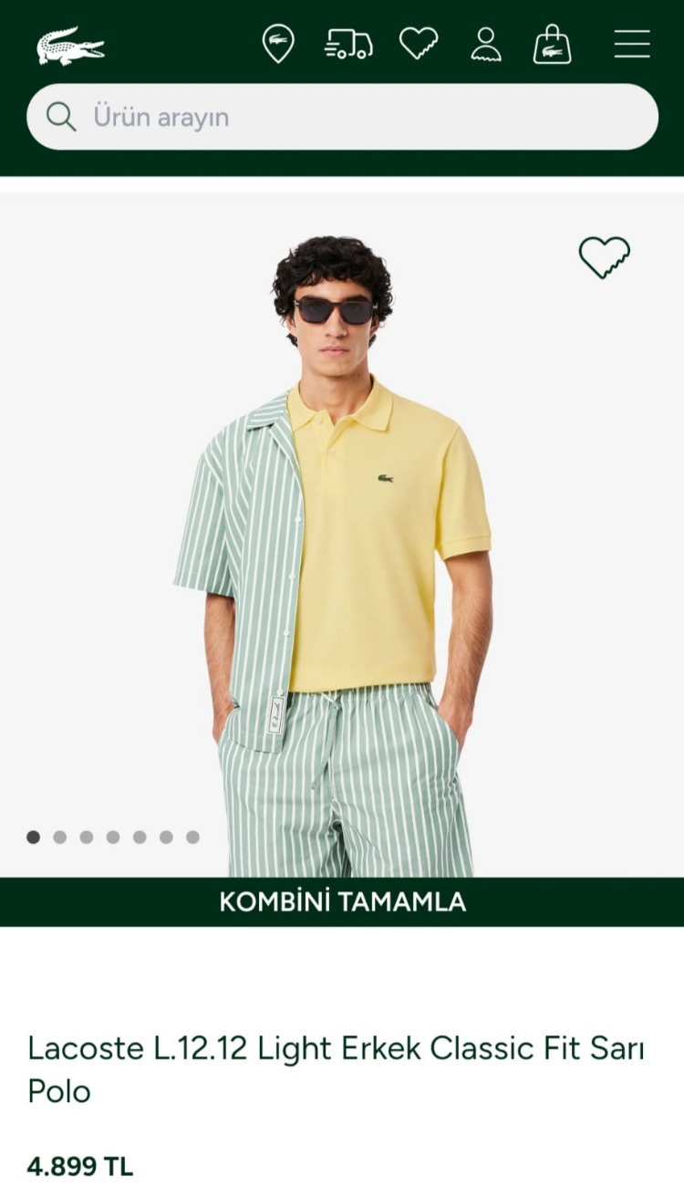 Lcst L.12.12 Polo Yaka Tişört